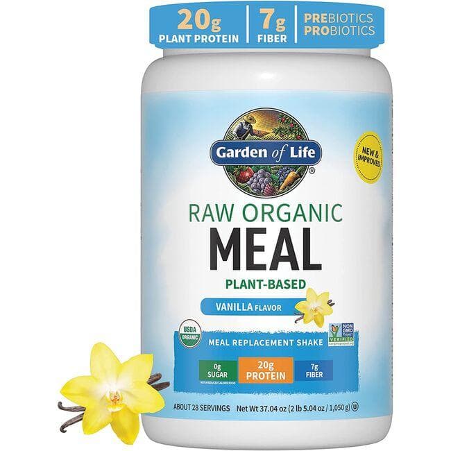 Raw Organic Meal Plant-Based - Vanilla